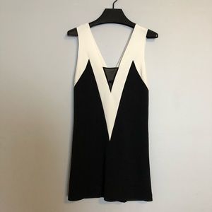 Black and White Zara Dress